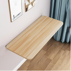 Wandmontierter Klapptisch, schwimmende Wäsche-Arbeitsplatte, einfach zu montierender Holz-Küchentisch für Büros und Restaurants