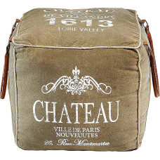 Kobolo Chateau Canvas Seat with Appliqués