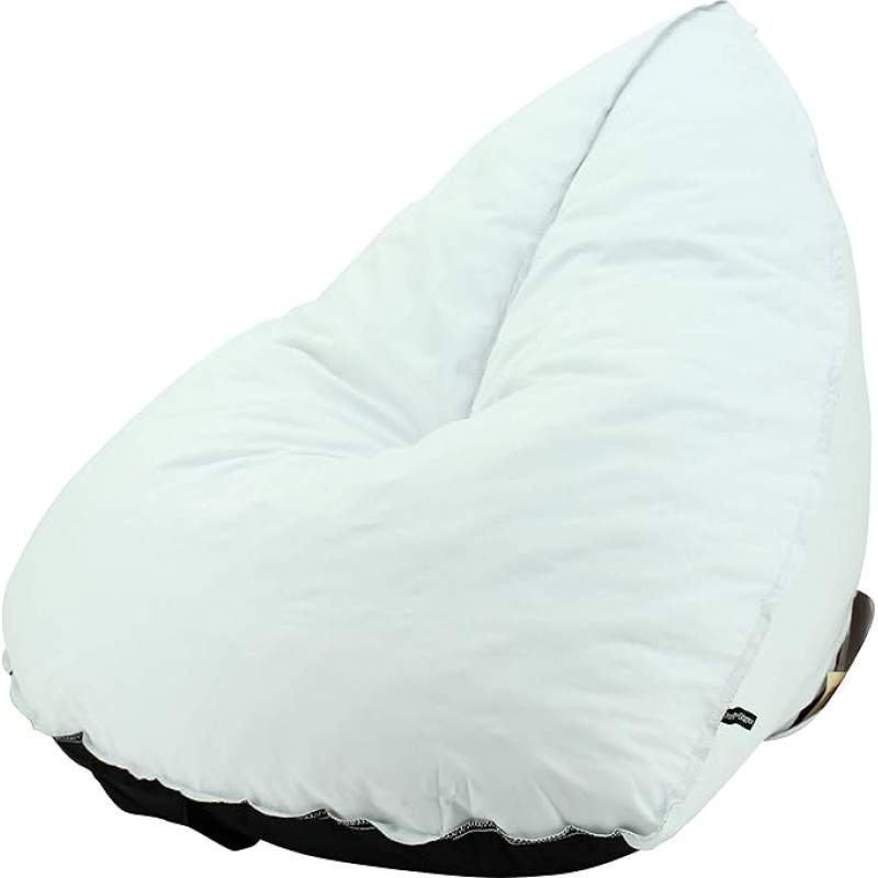 Happy Home Company 11445 Bean Bag Seat Cushion White