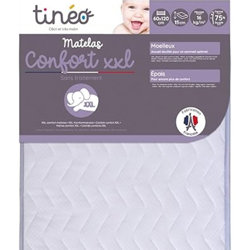 Comfort mattress 60x120x15 XXL - Tineo