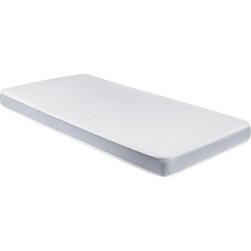 What The Sleep Memory Foam Mattress 90 x 190 cm with HR Foam Core Multilayer Height 14 cm High Strength and Adaptability Breathable Model Trap