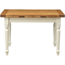 BISCOTTINI International Art Trading Extendable Wooden Table, 122 x 82 x 80 cm