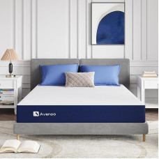 Avenco Matratzen 160x200，Gel Gedächtnisschaum Matratze, Comfort High Elastic Memory Foam Matratze, Mittelfeste Hybridschaum-Matratze für kühlen Schlaf，Öko-Tex Zertifiziert，14cm