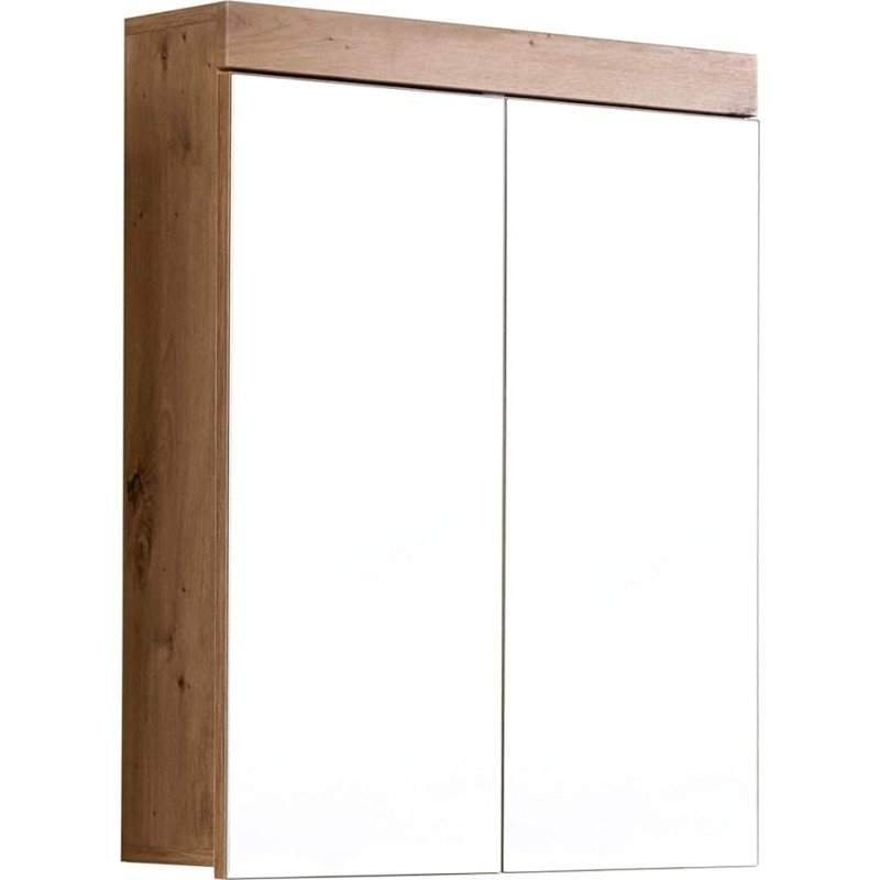 trendteam smart living bathroom mirror Amanda 60 x 77 x 17 cm in Kopus