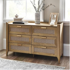 Julian Bowen Sydney 6 Drawer Wide Chest of Drawers