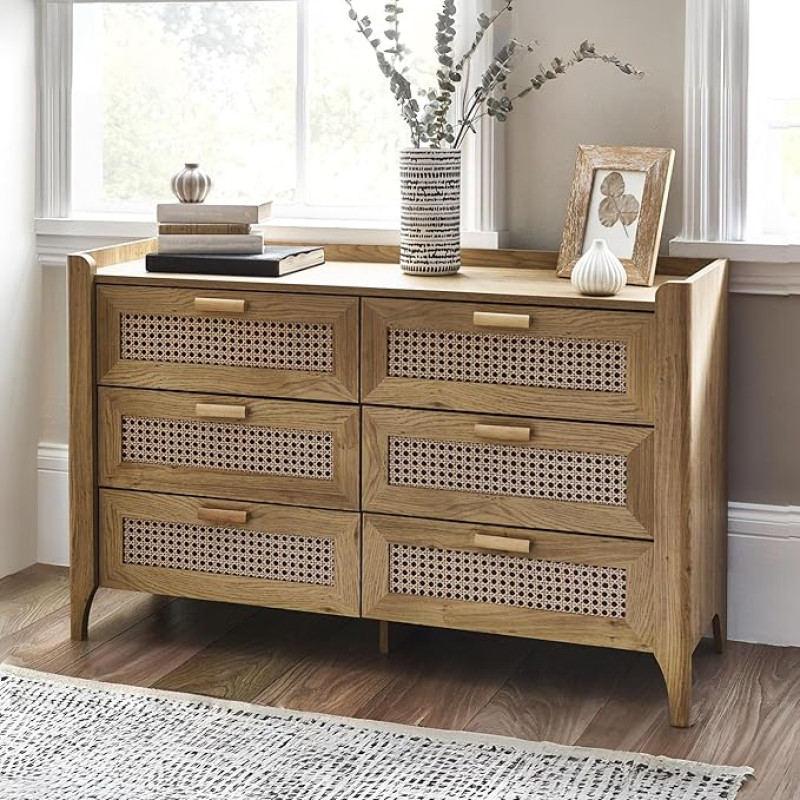 Julian Bowen Sydney 6 Drawer Wide Chest of Drawers