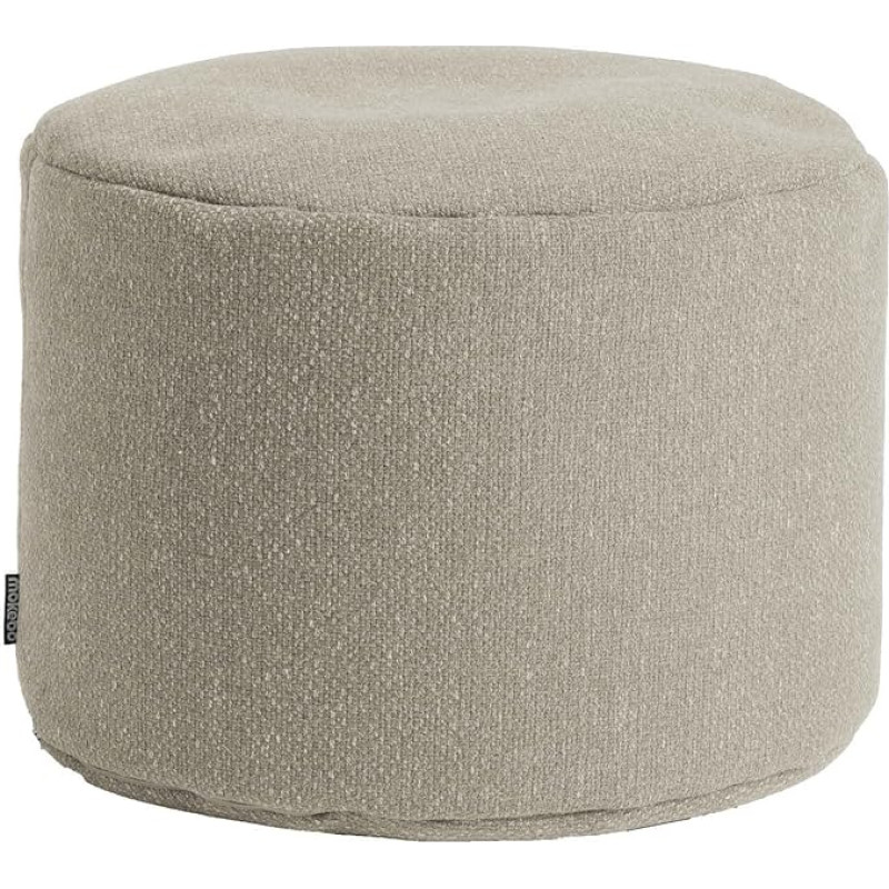 mokebo® Indoor Pouf 'The Rest Pouf', Lightweight Stool, Seat Pouf & Side Table, Made in Black Forest