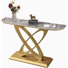 IYUESQ Konsolen-Sofatisch, schmaler Akzenttisch für den Eingangsbereich, Langer Flurtisch hinter der Couch, moderner Foyertisch für den Wohnzimmereingang