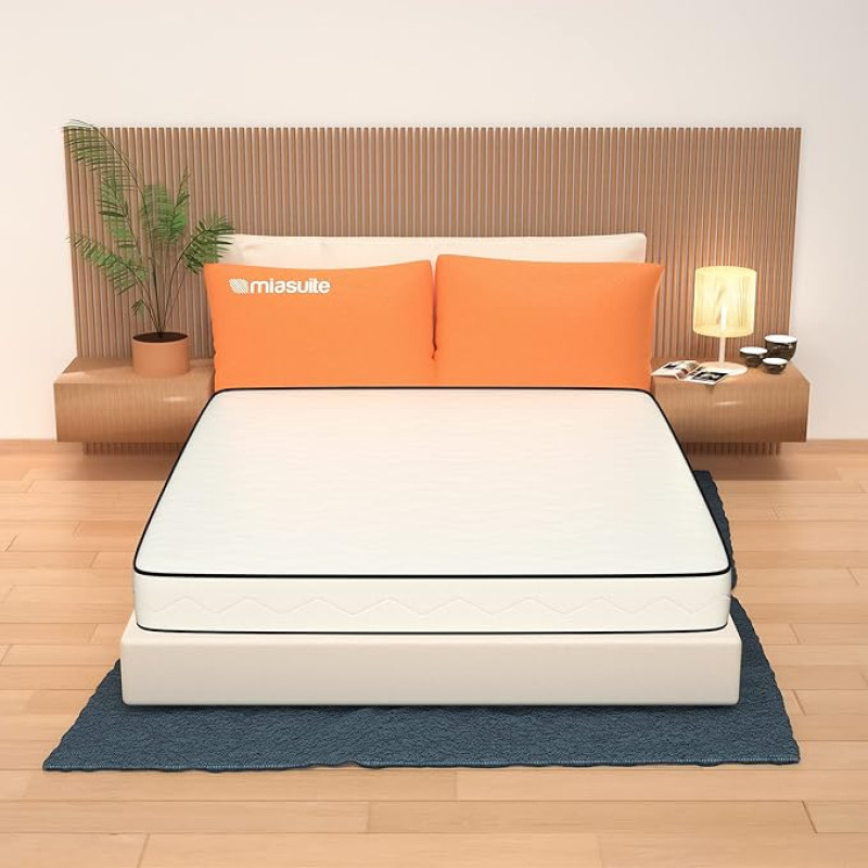 miasuite i sogni italiani Double Bed Mattress 160 x 190 cm Sofa Height 10 cm Water Foam Medical Device Orthopaedic Spring