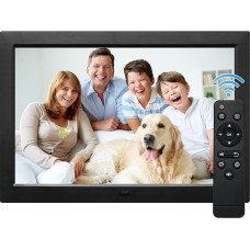 Digitaalne pildiraam 10-tolline elektrooniline pildiraam 1280 x 800 IPS HD ekraan, foto/muusika/video mängija digitaalne pildiraam USB või SD-kaardi toetus (mitte WiFi)