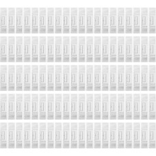 Heayzoki RFID kleebised, Pack of 100, 73 x 20 mm, RFID UHF Label, Tugev keskkonnasõbralik RFID silt, Võltsimiskindel, Kõrge jõudlus laohalduse jaoks