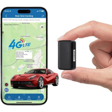 LMHOME GPS 4G Long Time GPS Tracker Power Finder for Classic Cars, Vehicles, Boats, Trailers and More Including Magnetic Attachment - Up to 90 Days Without Charging