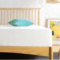 Zinus Mattress 180 x 200 cm - Hardness H3-H4 - Height 25 cm - Oeko-Tex Certified - Green Tea Essential Mattress Made of Memory Foam