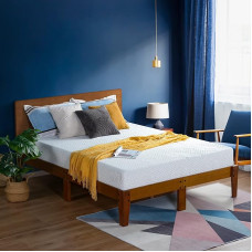 Olee sleep 15 cm Memory Foam Mattress / Cold Gel Foam / Oeko-Tex / CertiPUR-US / Comfortable Mattress / 3 Layers / 90 x 200 cm / Twin / White