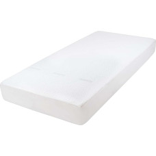 Genius eazzzy Mattress Protector 90 x 200 cm | 38 cm Height | Waterproof Mattress Topper for Mattresses & Toppers | Especially Soft, Breathable and Noiseless, White