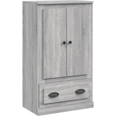 vidaXL Highboard Grey Sonoma 60x35,5x103,5 cm Wood Composite