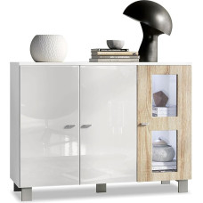 Vladon Denjo Sideboard, White