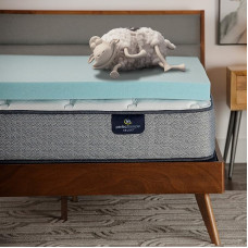 Serta ThermaGel Memory Foam Mattress Topper - Queen Size