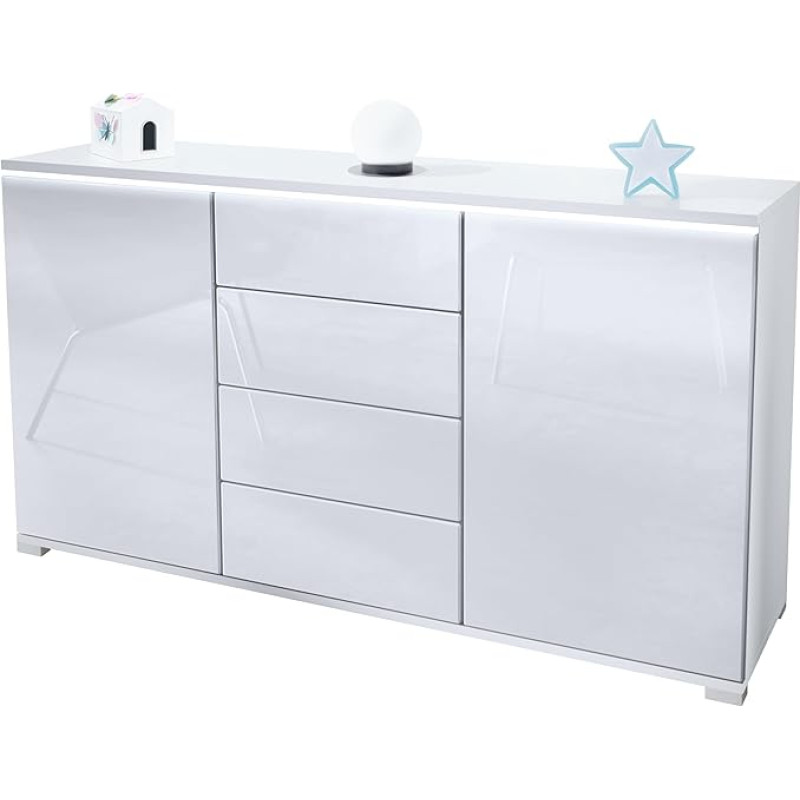Faro V1 V2 Sideboard White