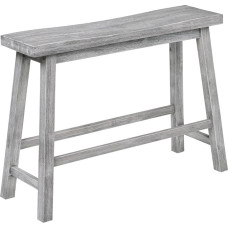 Boraam Sonoma Bank Storm Grey Wire Brush