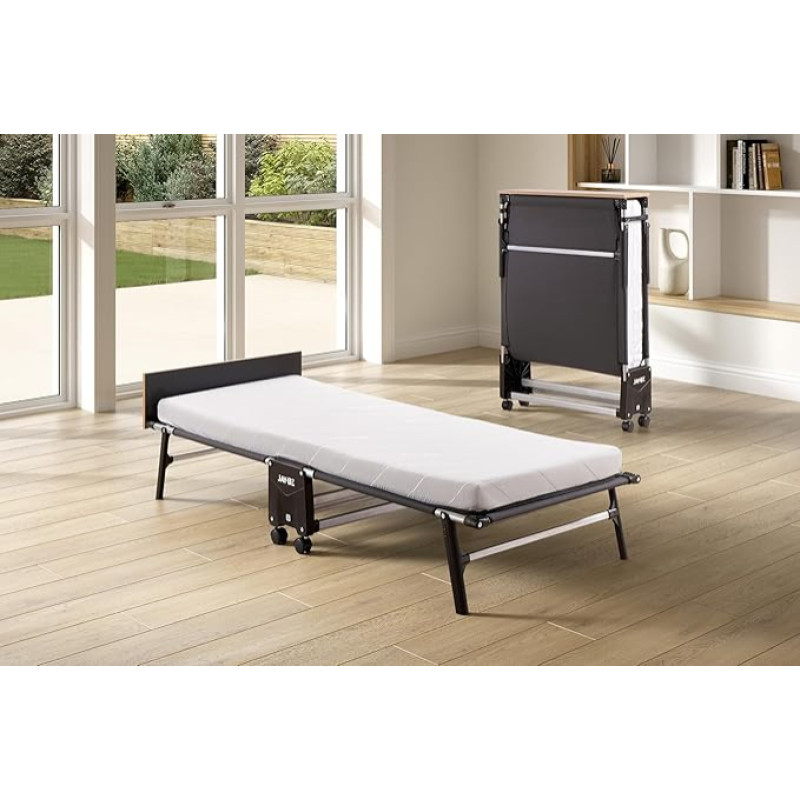 JAY-BE RE80 Folding Bed with Mattress - Single Bed with Storage Box