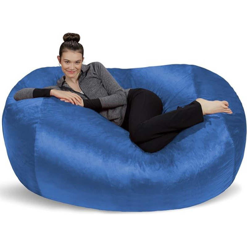 Sofa Sack - Bean Bags 6 Feet Lounger Large Royal Blue