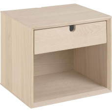 AC Design Furniture Lena Bedside Table, Oak, One Size