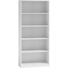 ADGO Bookcase - Bookcase Wall - Shelf White - Standing Shelf - Slim Shelf - Office Shelf - Folder Shelf - Office Cabinet - Wall Shelf - Bookshelf - Narrow Cabinet - Storage Shelf