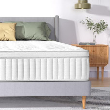 Maxzzz Mattress 160 x 200 cm, 25 cm Pocket Spring Mattress, Hardness H3, Medium Firm Spring Mattress, Orthopaedic Barrel Pocket Spring Mattress, Mattress with Oeko-Tex and CertiPur Certified