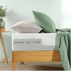 Zinus Memory Foam Mattress with Green Tea Luxe | 7-Zone Adjustable | 150 x 200 cm | Height 20 cm | Oeko-Tex