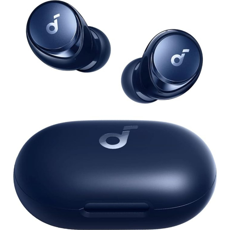 soundcore by Anker Space A40, Automatic Noise Cancellation up to 98%, Wireless Earbuds, 50h Playback, Hi-Res Sound, Comfortable Design, App Control (Refurbished)