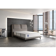 Irisette Rügen 1,000 Barrel Pocket Spring Mattress, 24 cm High, 7-Zone Reversible Mattress, Hardness Level 3, 180 x 200 cm, Oeko-Tex Certified, Produced according to German Quality Standard