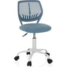 hjh OFFICE Kid QW Children's Swivel Chair without Armrests Children's Office Chair Height Adjustable Desk Chair Grows with Your Child Blue