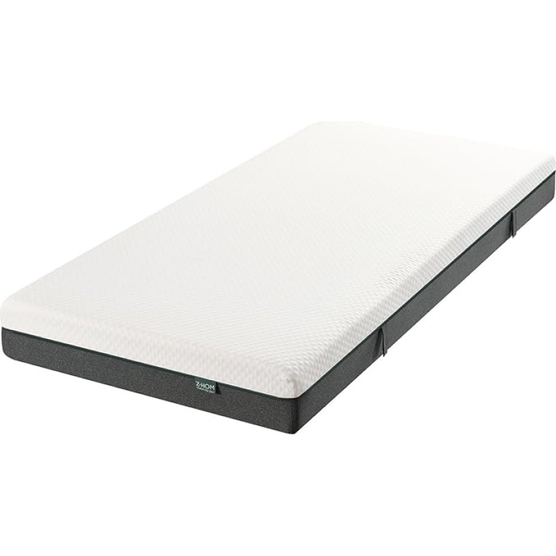 Z-hom Mattress 140 x 200 cm, Memory Foam with High Density, 7-Zone Mattress Hardness H3, Height 18 cm, Oeko-Tex Certified, Foam Mattress for Children and Adults