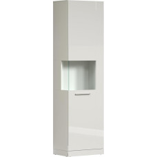 trendteam smart living - 182613101 Living Room Cabinet Living Room Cabinet - Dimensions (W x H x D) 52 x 186 x 34 cm - Colour: White High Gloss