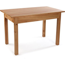 Versa Sparrow Rustic Dining Table - Brown - Height 80cm x Length 70cm x Width 120cm