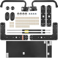 VEVOR Cabinet Bed Springs Mechanism 1135 x 2215 x 1170 mm, Murphy Bed Kit, DIY Kit Mechanical Hardware for Wall Beds, Pneumatic Lever Heavy Duty Bed Support, Folding Cabinet Wall Bed