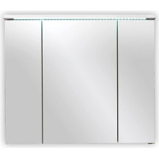 Stella Trading Bathroom Mirror Cabinet with LED Lighting, W x H x D 80 x 68 x 23 cm