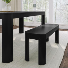 Plank+Beam CONTOUR BENCH MODERN ROUNDED 46