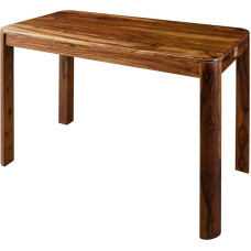 MASSIVMOEBEL24.DE Sheesham Dining Table 120 x 60 x 76 cm Walnut Waxed Toronto #256