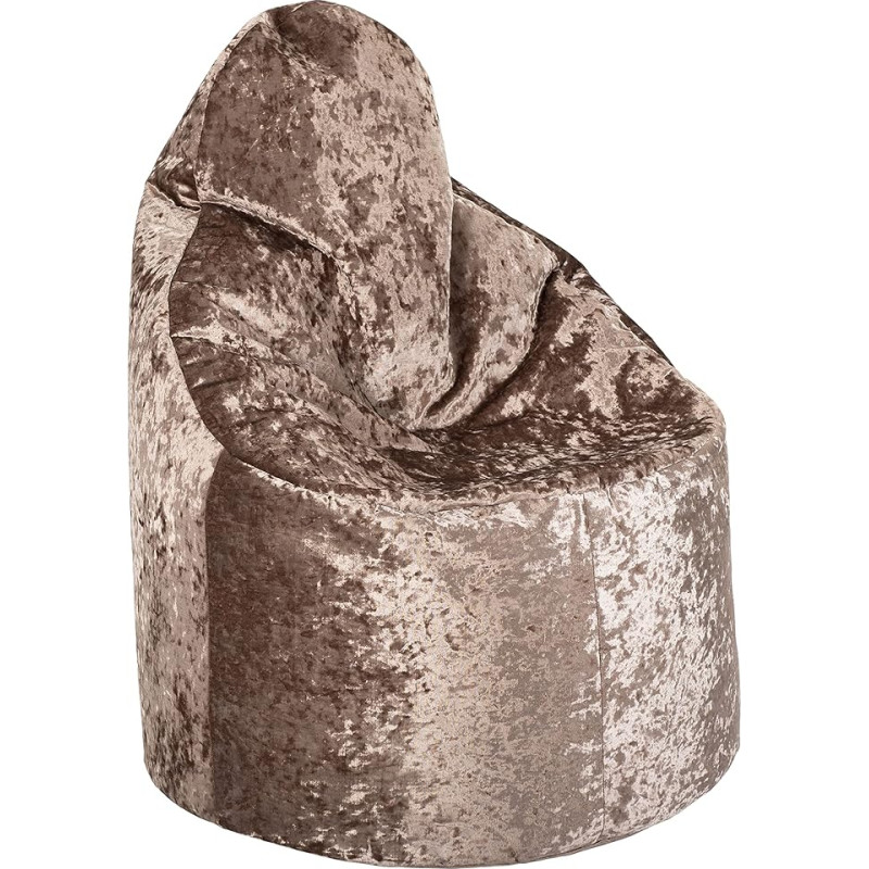 Loft 25 Gaming Bean Bag for Adults, Living Room Bean Bags, Bean Bag Chair, Indoor Floor Cushion, EPS Beads as Bean Bag Filling, Ergonomic Design for Body Support (Chocolate)