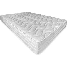 Somnia Sena Reversible Memory Foam Mattress 80 x 180 cm (Winter Side Summer Side), Firmness, Medium Hardness, Thickness 20 cm, Mite-Resistant, Antibacterial and Hypoallergenic