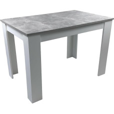 Möbel SD Dining Table Concrete White 110 x 70 cm