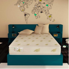 Baldiflex Emporio Easy 2.0 Memory Foam Mattress, Polyurethane, White, 120 x 190 x 22 cm