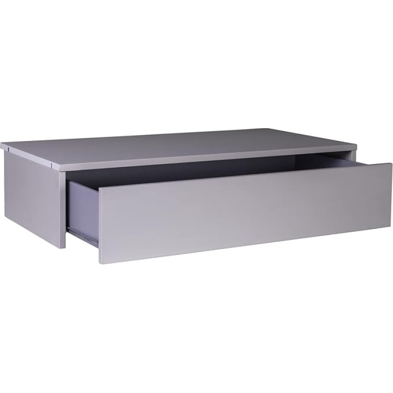 Composad | Internal Chest of Drawers for Cabinets, Drawer Structure for Interior Cabinets, (W x H x D) 96.4 x 21.9 x 48.9 cm, Colour Grey, Made in Italy