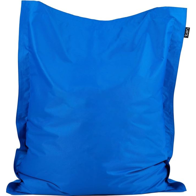 Bean Bag Bazaar Kids Big Bag - Blue, Extra Large, 120cm x 100cm - Indoor Outdoor Water Resistant, Giant Floor Cushion BeanBag Lounger