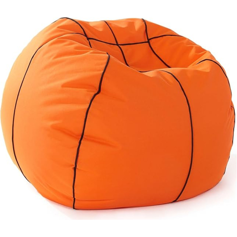 Lumaland Luxury Football Bean Bag High-Quality Football Seat Cushion from the Comfortline Original