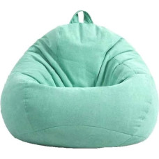 DTLEO Bean Bag Covers Bean Bags Children's Bedroom Living Room Garden (Cover Only) Gaming Bean Bag Indoor Beanbag, Green, M