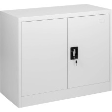 MMT Furniture Designs Ltd FC-A9W Grey Steel Office Cabinet 900mm High