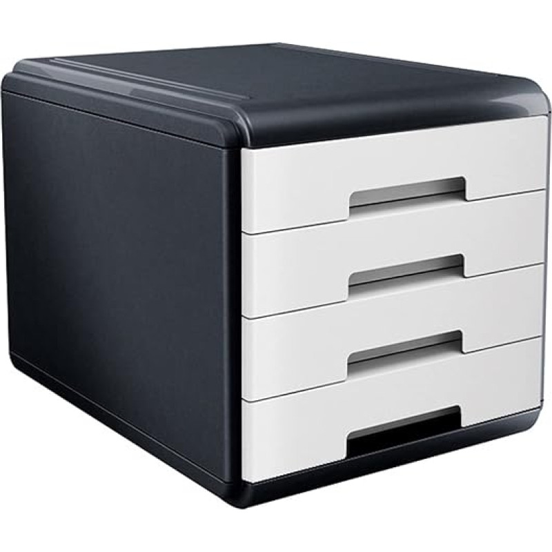 My Desk Arda 4 Drawer Desktop Cabinet - White